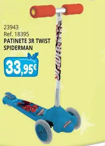 Patinete spiderman