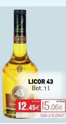 Cuevas Cash Licor 43 1l oferta