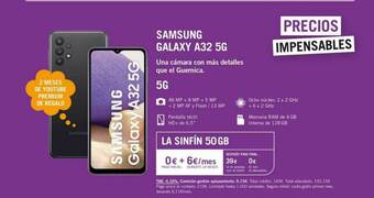 Yoigo Samsung Galaxy A32 5g oferta