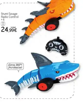 Toy Planet Stunt Savage Radio Control + 6 oferta