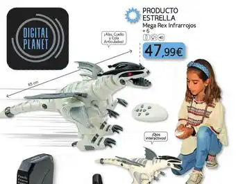 Toy Planet Producto Estrella Mega Rex Infrarrojos Digital Planet oferta