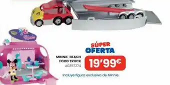 Juguettos Minnie Beach Food Truck oferta