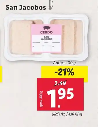 Lidl San Jacobos oferta