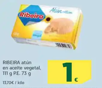 HiperDino RIBEIRA atún en aceite vegetal oferta