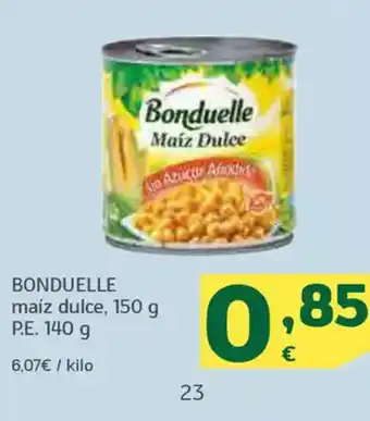 HiperDino BONDUELLE maíz dulce oferta