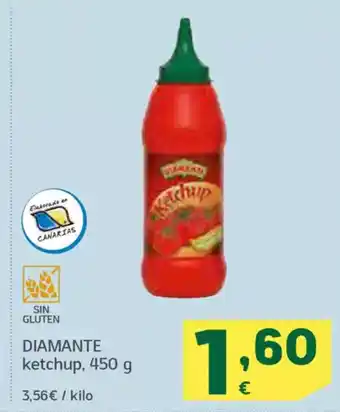 HiperDino DIAMANTE ketchup oferta