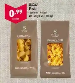 ALDI Pasta special oferta