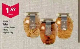 ALDI Setas special oferta