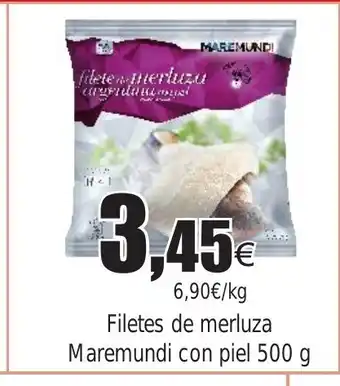 FROIZ Filetes de merluza Maremundi con piel oferta