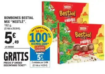 E.Leclerc NESTLE Bombones bestial mix oferta