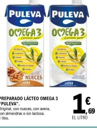 E.Leclerc PULEVA Preparado lacteo omega 3 oferta