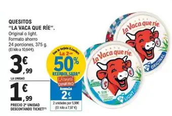 E.Leclerc LA VACA QUE RIE Quesitos oferta