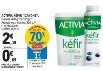 E.Leclerc DANONE Activia kefir oferta