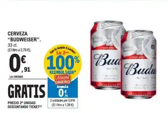 E.Leclerc BUDWEISER Cerveza oferta