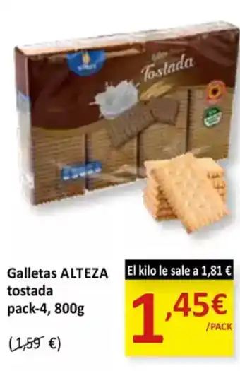 SPAR ALTEZA Galletas tostada oferta