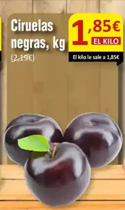 SPAR Ciruelas negras oferta