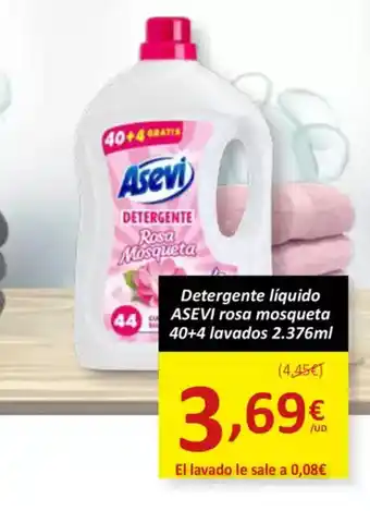 SPAR ASEVI Detergente liquido rosa mosqueta oferta