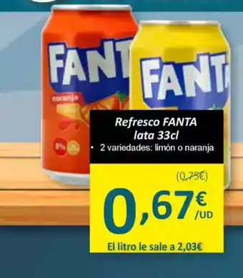 SPAR FANTA Refresco oferta