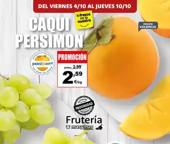 Masymas Caqui persimon oferta