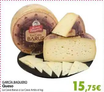 Hiper Usera GARCÍA BAQUERO Queso oferta