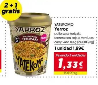 Hiper Usera YATEKOMO Yarroz oferta