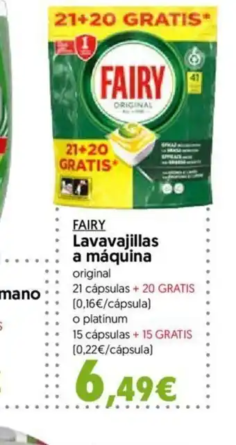 Hiper Usera FAIRY Lavavajillas a máquina oferta
