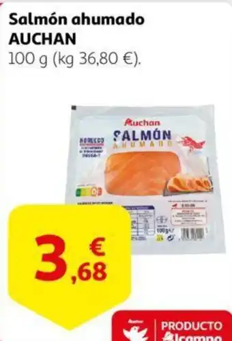 Alcampo AUCHAN Salmón ahumado oferta