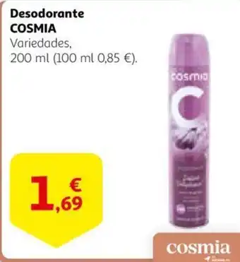 Alcampo COSMIA Desodorante oferta
