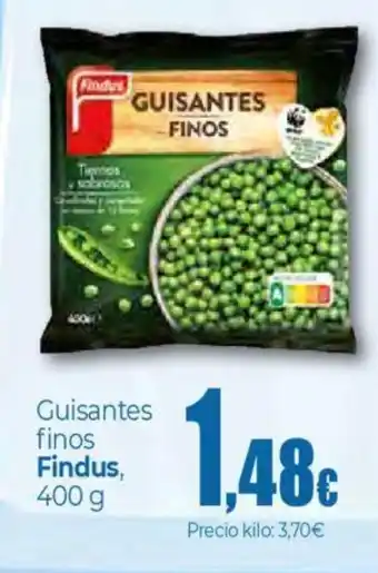 Unide Supermercados FINDUS Guisantes finos oferta