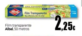 Unide Supermercados ALBAL Film transparente oferta