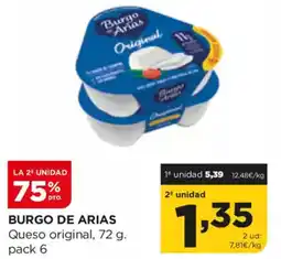 Alimerka BURGO DE ARIAS Queso original oferta