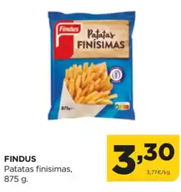 Alimerka FINDUS Patatas finisimas oferta