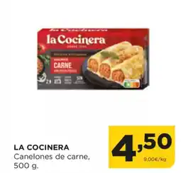 Alimerka LA COCINERA Canelones de carne, oferta