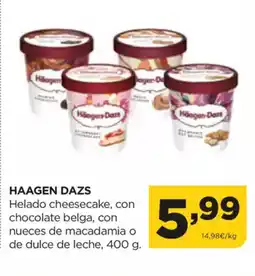 Alimerka HAAGEN DAZS oferta