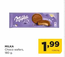 Alimerka MILKA Choco wafers, oferta