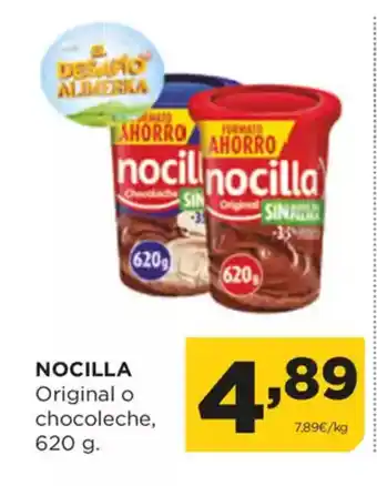 Alimerka NOCILLA Original o chocoleche oferta