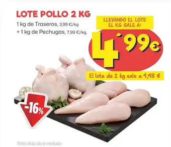 AhorraMas Lote pollo oferta