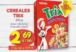 AhorraMas NESTLE Cereales trix oferta