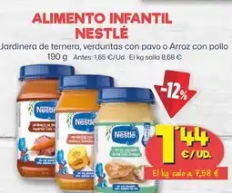 AhorraMas NESTLÉ Alimento infantil oferta