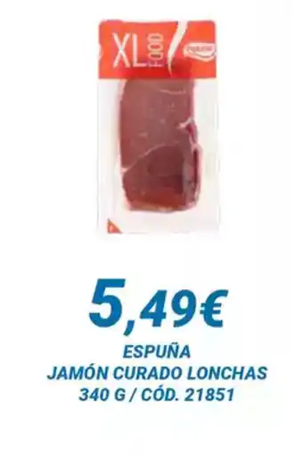Dialsur Cash & Carry ESPUÑA Jamón curado lonchas oferta