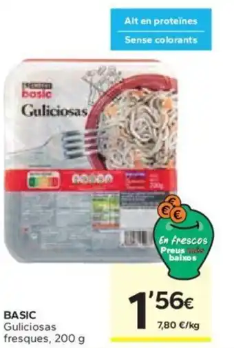 Caprabo BASIC Guliciosas fresques oferta