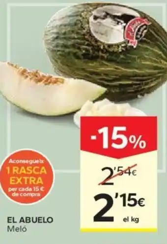 Caprabo EL ABUELO Meló oferta