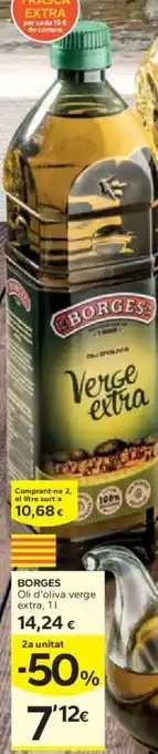 Caprabo BORGES Oli d'oliva verge extra oferta