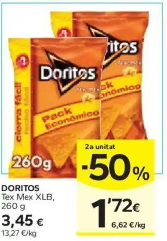 Caprabo DORITOS Tex Mex XLB oferta