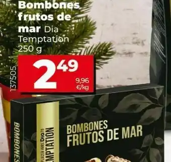 Dia Bombones frutos de mar dia oferta