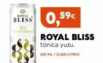 Supermercados Lupa Royal bliss tónica yuzu oferta
