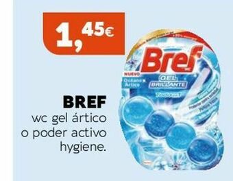 Supermercados Lupa Bref wc gel ártico o poder activo hygiene oferta