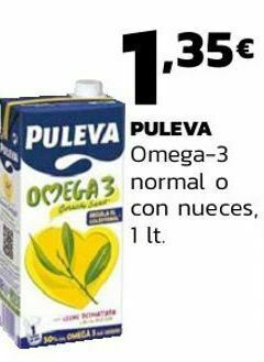Supermercados Lupa Puleva omega-3 normal o con nueces oferta