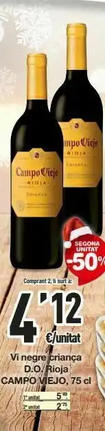 SPAR Fragadis Vino campo viejo oferta