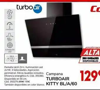 Conforama Campana kitty bl/a/60 oferta